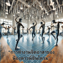 การทำงานจิตอาสาของน้องดาวน์ซินโดรม