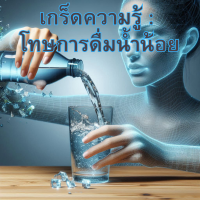เกร็ดความรู้ : โทษการดื่มน้ำน้อย